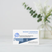 超音速ヨットマリンゲーム魚釣り 名刺 (スタンド正面)