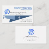 超音速ヨットマリンゲーム魚釣り 名刺 (正面/裏面)