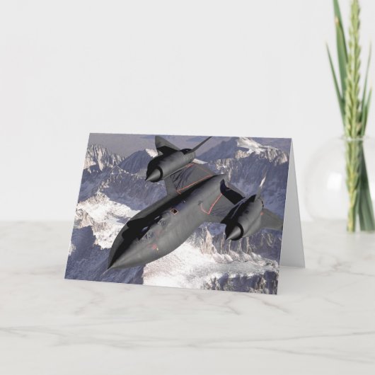 超音速戦闘機 カード (正面)