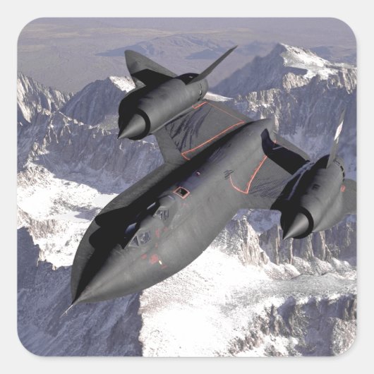 超音速戦闘機 スクエアシール (正面)