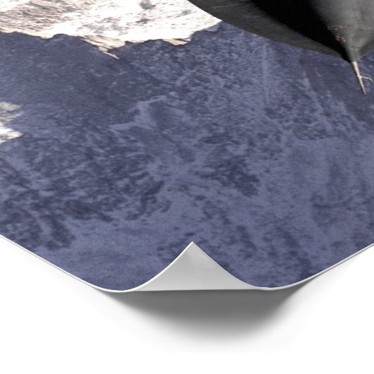 超音速戦闘機 ポスター (角)