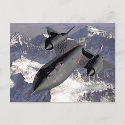 超音速戦闘機 ポストカード (正面)