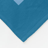 超音速空軍ジェット戦闘機デザイナーギフト フリースブランケット (角)