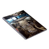 超音速航空機のフライトデッキ写真 ノートブック (右側)