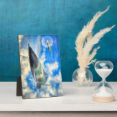 超音速F-5NタイガーII行く戦闘機ジェット フォトプラーク (側面)