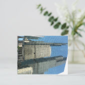 超高層ビルの反射 ポストカード (スタンド正面)