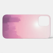 超高層ビルの日中は霧が立ち込める Case-Mate iPhoneケース (裏面 (横))