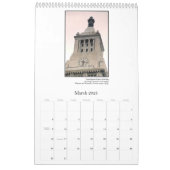 超高層ビルのNew York 2026カレンダー カレンダー (3月 2025)