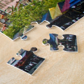 超高層ビルシンガポールスカイライン。ジグソーパズル ジグソーパズル (側面)