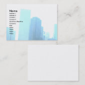 超高層ビル名刺 名刺 (正面/裏面)