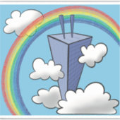 超高層ビル シール (正面)