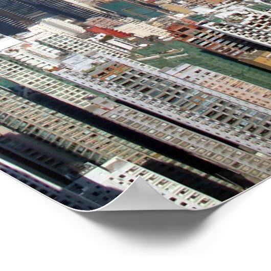 超高層ビル ポスター (角)