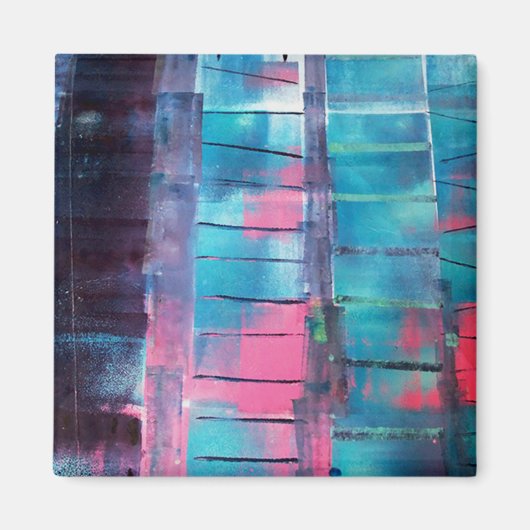 超高層ビル マグネット (正面)