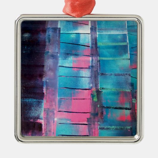 超高層ビル メタルオーナメント (正面)