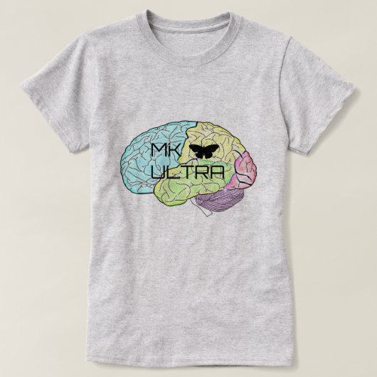 超MKのマインドコントロールのTシャツ Tシャツ (デザイン正面)