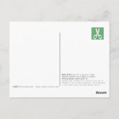 越後(日本国新潟県)の黒猫・切り絵 Postcard ポストカード (裏面)