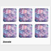 趙空礼 – 優しい水色 スクエアシール (シート)