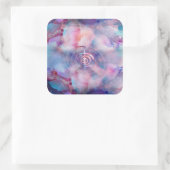 趙空礼 – 優しい水色 スクエアシール (バッグ)