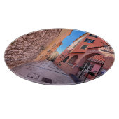 趣のあるフランスの路地 カッティングボード (角)