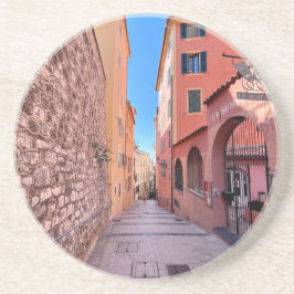 趣のあるフランスの路地 コースター