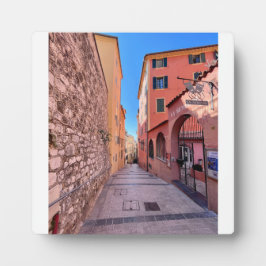 趣のあるフランスの路地 フォトプラーク
