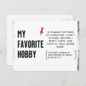 趣味お気に入りのは ポストカード (正面/裏面)