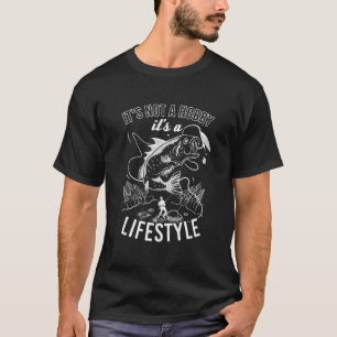 趣味じゃないライフスタイルだ – 誕生日魚 Tシャツ