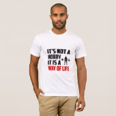 趣味ではない生活の方法 – ジムTシャツ Tシャツ (正面フル)