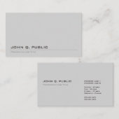 趣味のある平モダン野を作る 名刺 (正面/裏面)