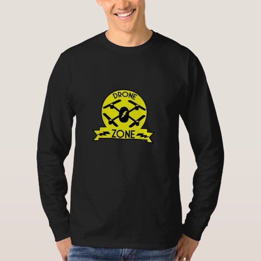 趣味のドローン | ドローンパイロット | 撮影 | レース Tシャツ (正面)