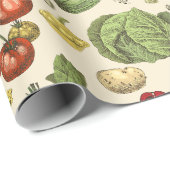 趣味の野菜栽培ガーデニング ラッピングペーパー (ロールコーナー)