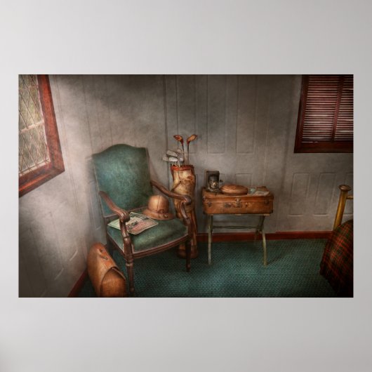 趣味 – ゴルフ – 写真 – 幸せの説得力 ポスター (正面)