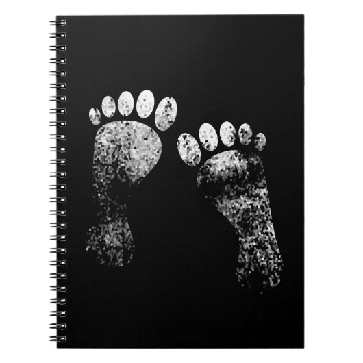 足お気に入りのは、次の人を追跡し、ジョーク、胡 ノートブック (正面)