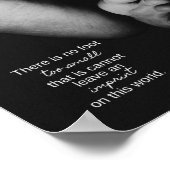 「足が小さすぎる」流産サポート悲嘆アート ポスター (角)