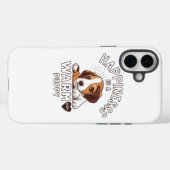 足で抱き締める Case-Mate iPhoneケース (裏面 (横))