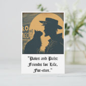 「足と仲間：一生の友、毛皮の永遠」 (スタンド正面)