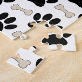 足と骨のパターン ジグソーパズル (側面)