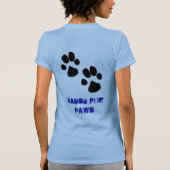 足のための原因 Tシャツ (裏面)