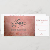 足のサロン – ギフト券/はがき (正面/裏面)