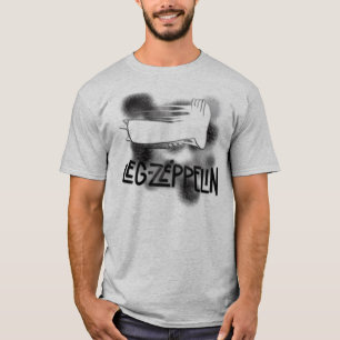 足のツェッペリン型飛行船 Tシャツ