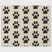 足のプリントの包装紙 ラッピングペーパー (フラット)