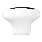 足のプリントの陶磁器のノブ セラミックノブ (側面)