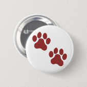 足のプリント 缶バッジ (正面&裏面)