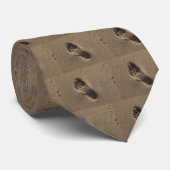 足のプリント、足のプリント、足のプリント、足のプリント、… ネクタイ (ロール)