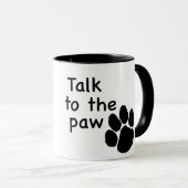 足のマグへの話 マグカップ (正面右)