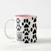 足のマグ ツートーンマグカップ (左)