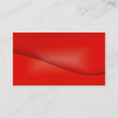 足のマッサージのプロフィールカード 名刺 (裏面)