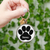 足のモノグラム キーホルダー (手)