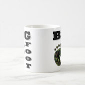 足のロゴの大きい足 コーヒーマグカップ (中央)