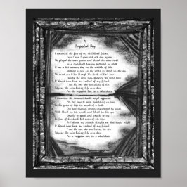 足の不自由な少年 ポスター